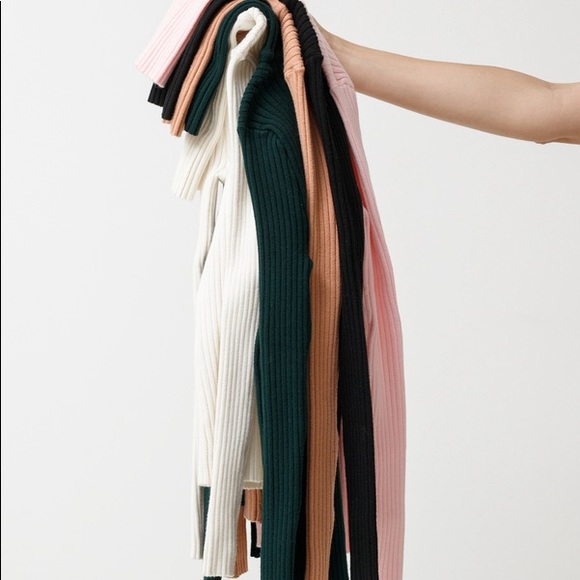 GIU GIU nonna turtleneck DERBY GREEN XSmall NWOT - Picture 3 of 7